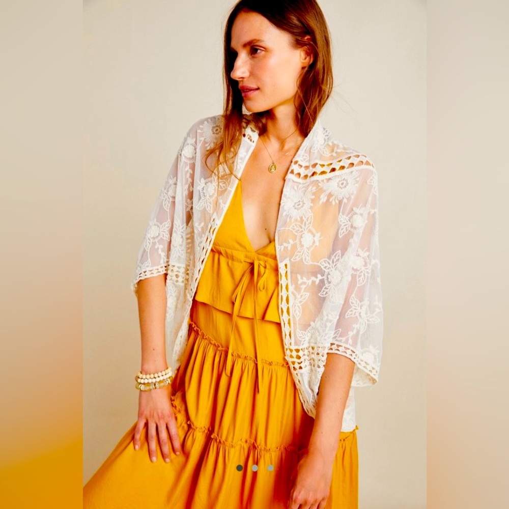 Victoria Lace Kimono. Anthropologie NWOT